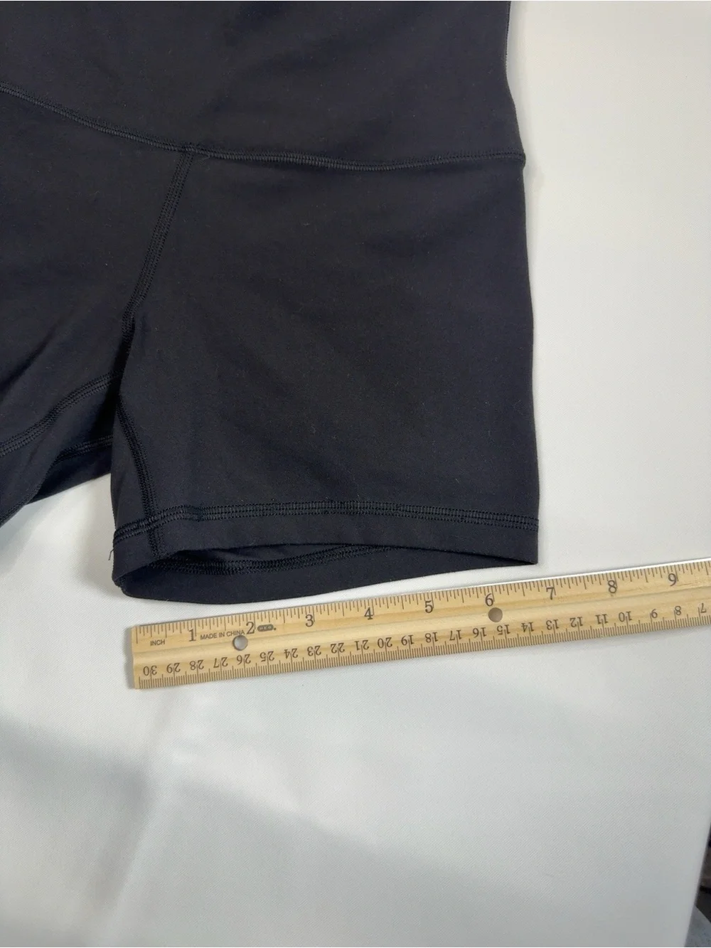 lululemon athletica Black High-Waist Performance Shorts